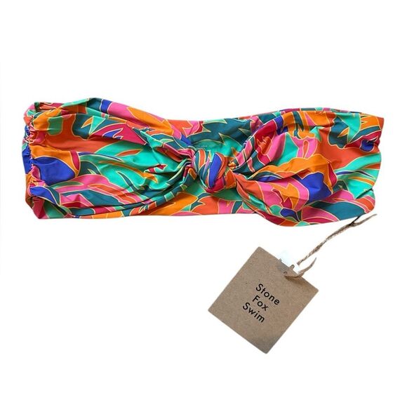 Stone Fox Swim Stained Glass Lele - Top M - Picture 4 of 4